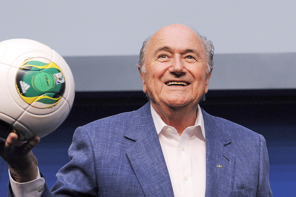 Portraitbild des ehemaligen FIFA-Präsidenten Sepp Blatter