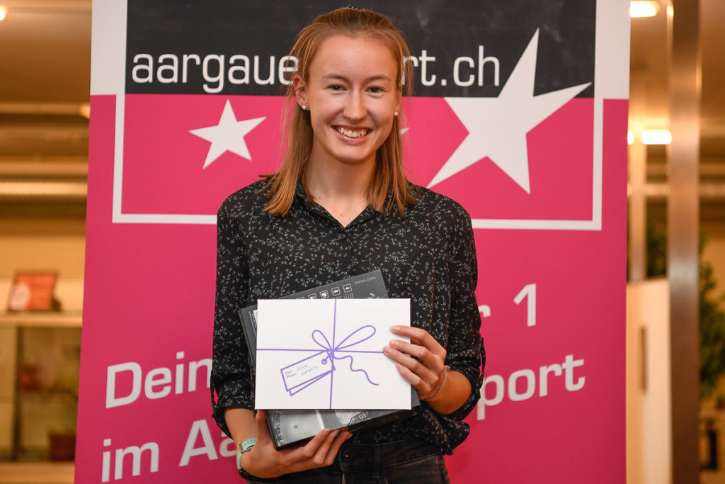Eline Gemperle wird als Newcomerin des Jahres ausgezeichnet