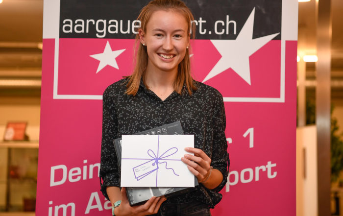 Eline Gemperle wird als Newcomerin des Jahres ausgezeichnet