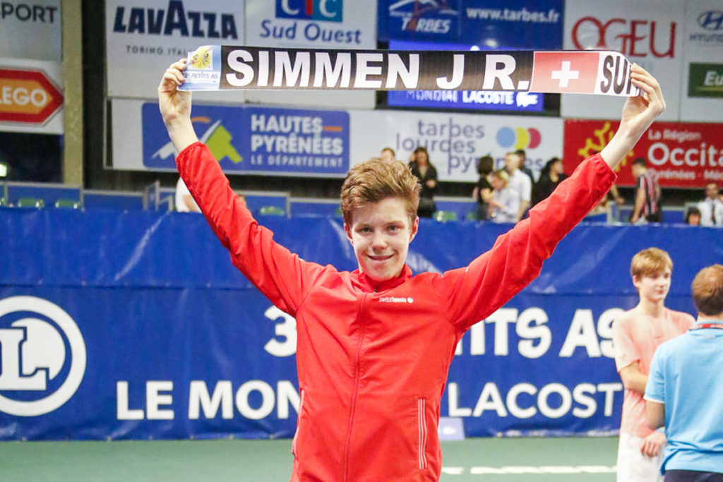 Tennisspieler Janis Simmen wird U14-Vize-Weltmeister