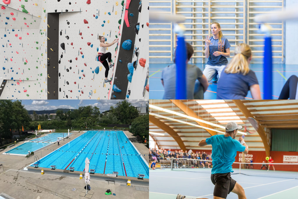 Sportanlagen im Aargau