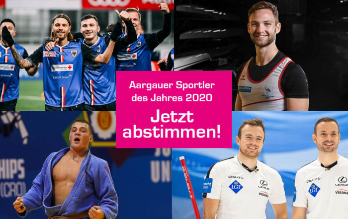Titelbild Voting Aargauer Sportler des Jahres 2020