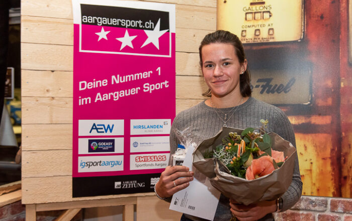 Olivia Roth ist Newcomerin des Jahres des Kantons Aargau