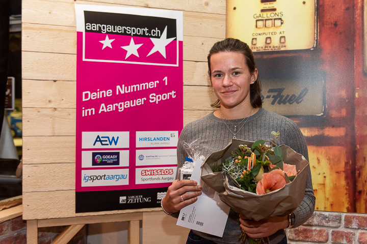 Olivia Roth ist Newcomerin des Jahres des Kantons Aargau