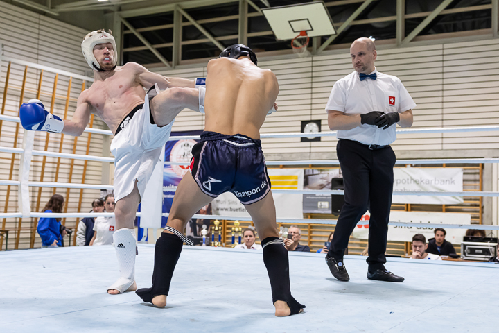 Kickboxer Roy Cipriano in Action