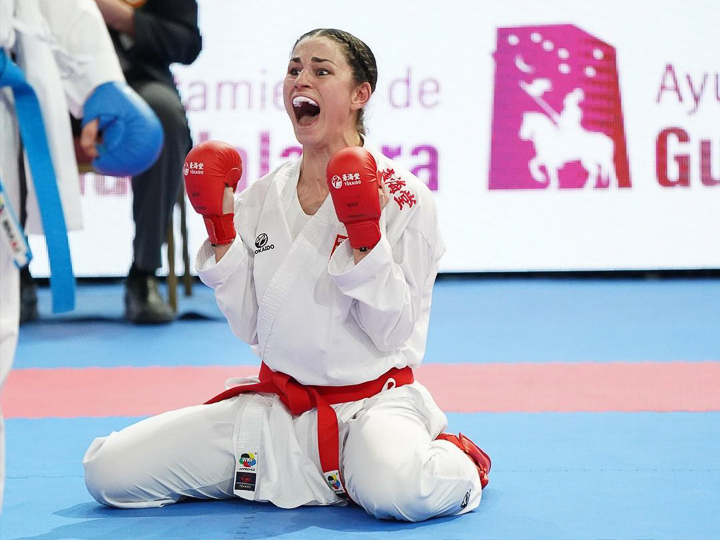 Elena Quirici wird Europameisterin im Karate