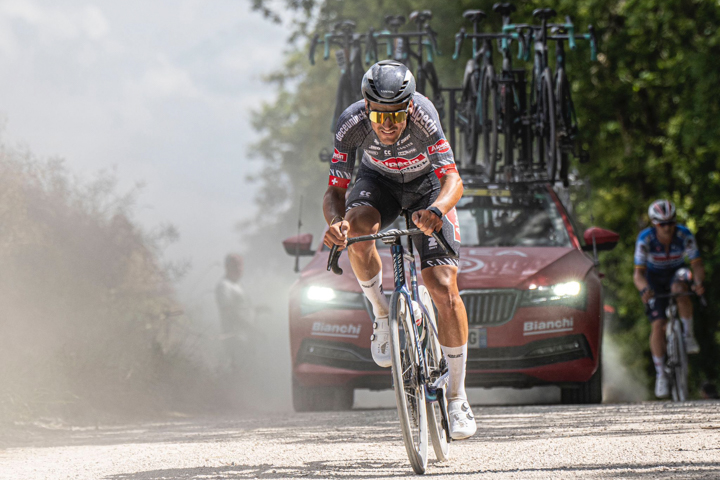 Der Aargauer Radprofi Silvan Dillier im Einsatz an der Tour de France