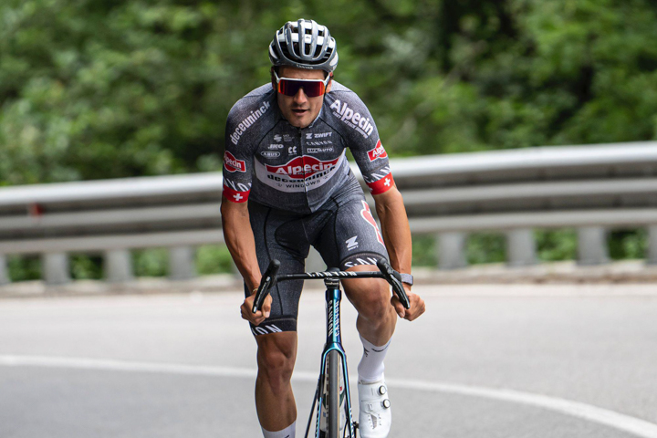 Der Aargauer Radprofi Silvan Dillier im Einsatz an der Tour de France