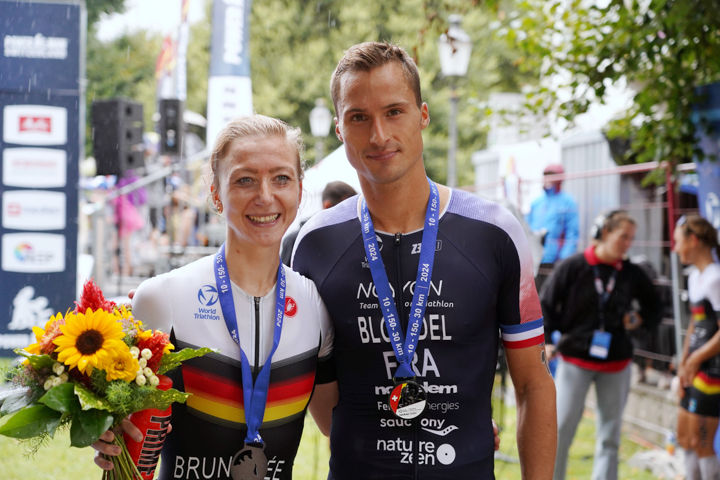 Siegerin Merle Brunnee (GER) und Sieger Emile Blondel-Hermant (FRA) im Portrait