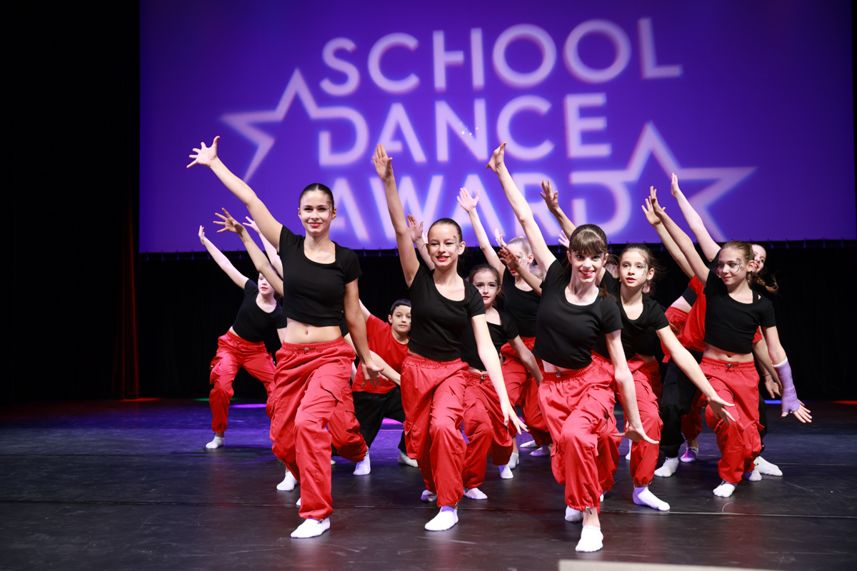 School Dance Award – Tanzgruppe in Aktion