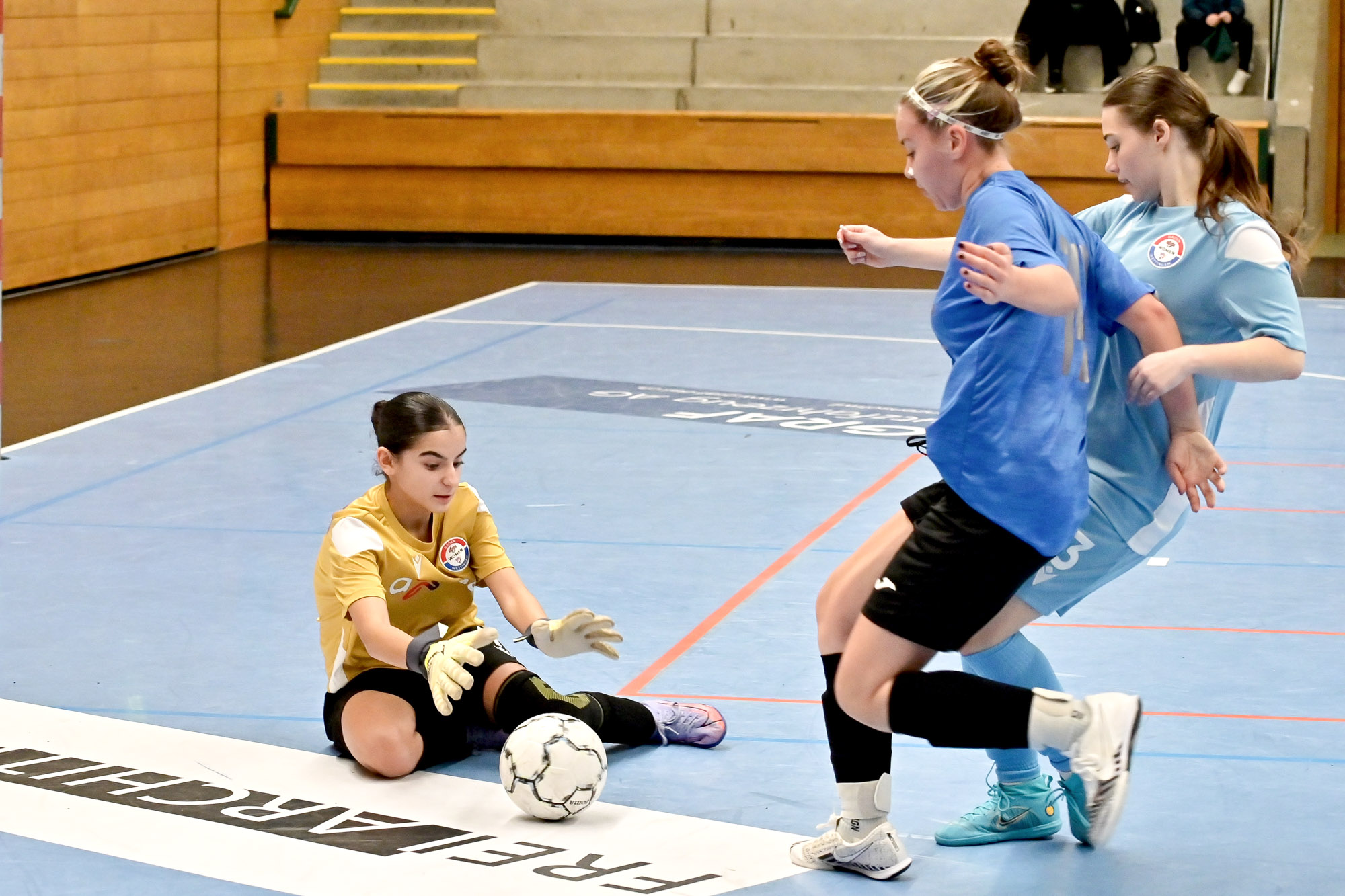 futsal-2 Torchance im Futsalspiel der Frauen