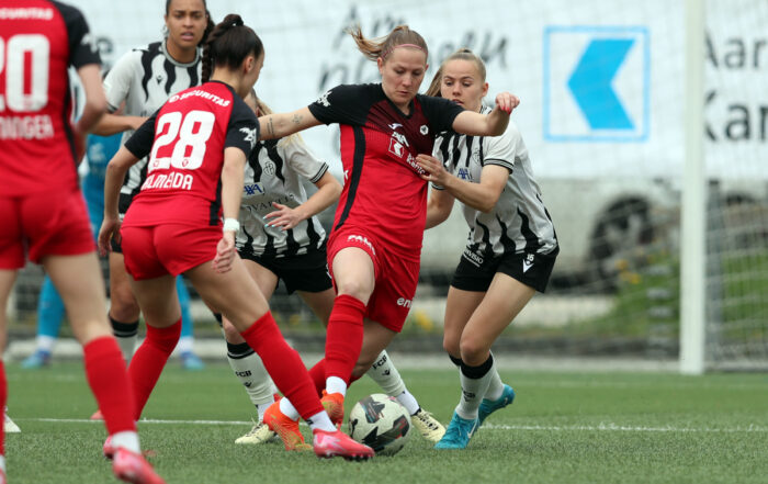 FC Aarau Frauen in Aktion